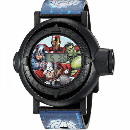 Marvel Avengers Earth's Mightiest Heroes Kids Digital Wristwatch