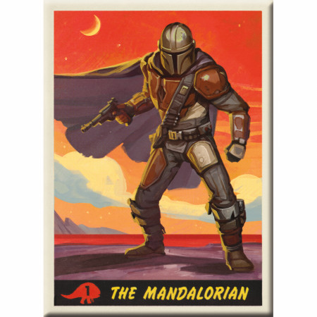 The Mandalorian Sunset Magnet