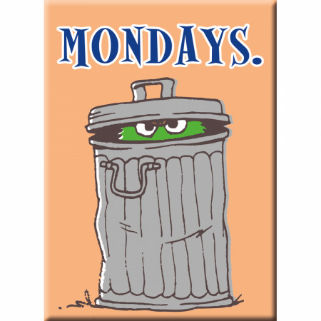 Sesame Street Mondays Magnet