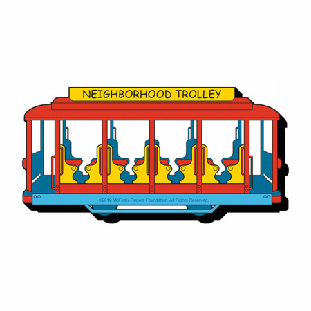 Mister Rogers Neighborhood Trolley Magnet