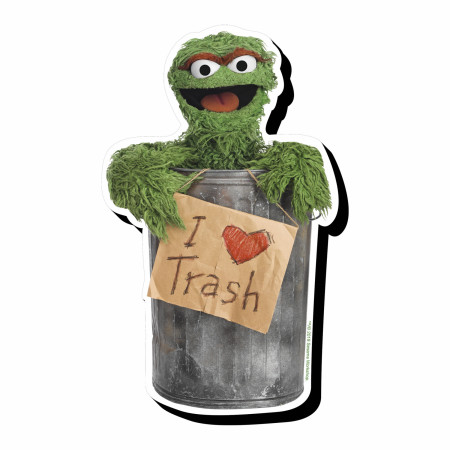 Sesame Street Oscar The Grouch Magnet