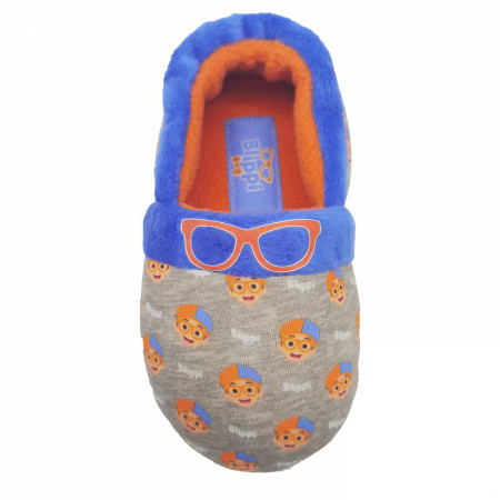 Blippi Fuzzy Toddler Boy's Clog Shoes