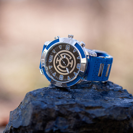 Blue Lantern Hope Symbol Watch with Rubber Band