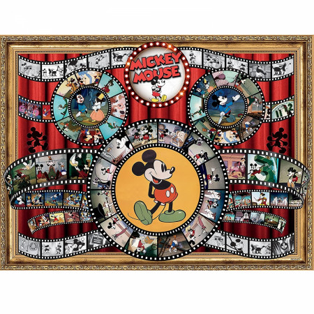 Disney Mickey Mouse Classic Movie Reel 1500-Piece Puzzle