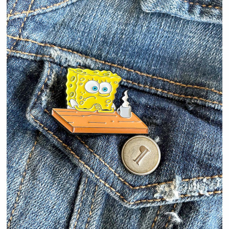 SpongeBob SquarePants Existential Crisis Enamel Pin