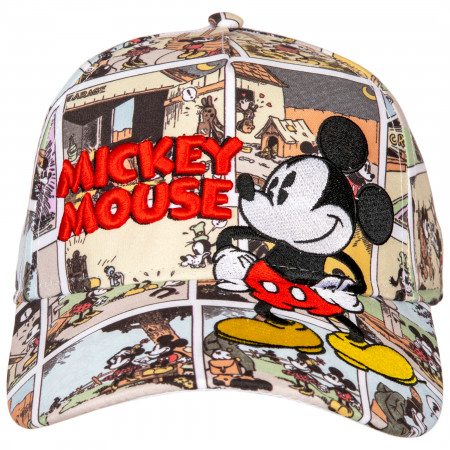 Mickey Mouse Disney Comic Baseball Hat