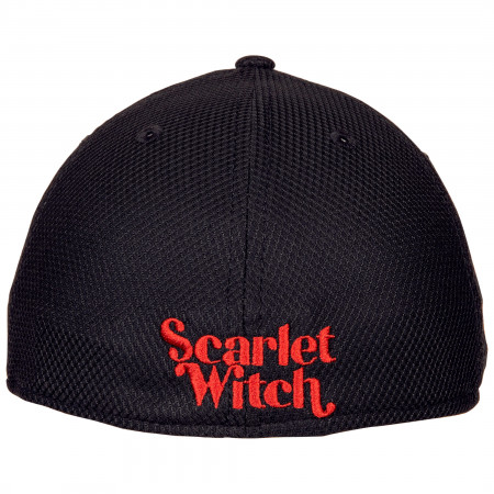 Scarlet Witch Headdress Symbol New Era 39Thirty Fitted Hat