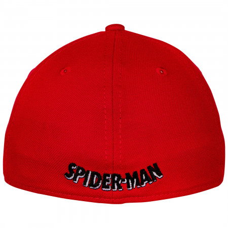 Ultimate Spider-Man Symbol Spider Verse New Era 39Thirty Fitted Hat