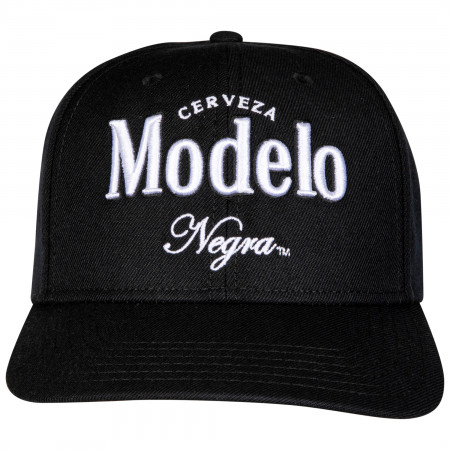 Negra Modelo Pre-Curved Adjustable Snapback Hat