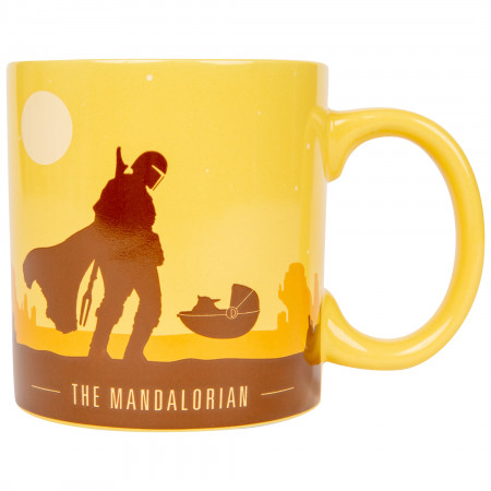 The Mandalorian Desert Scene 20 Ounce Mug