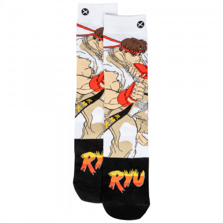 Street Fighter Ryu Crew Socks