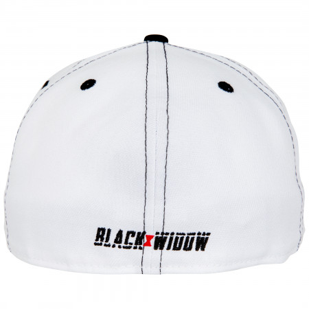 Black Widow Movie White Costume New Era 59Fifty Fitted Hat