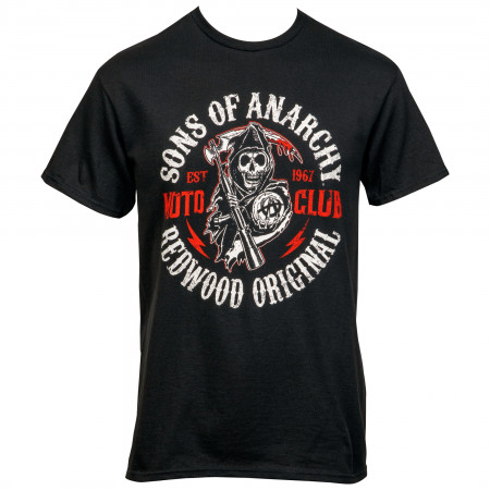Sons of Anarchy Redwood Original Moto Club T-Shirt