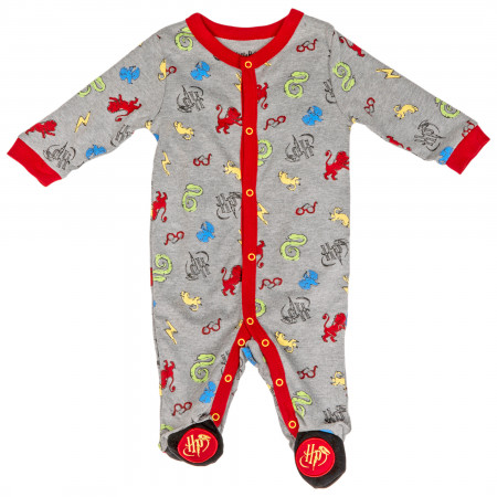 Harry Potter Infant Footed Snapsuit