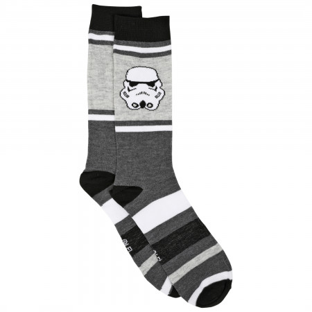Star Wars Darth Vader and Stormtrooper 2-Pair Pack of Casual Crew Socks