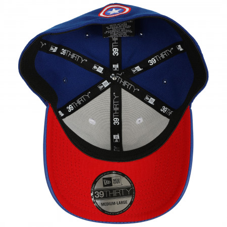 All New Captain America Armor 39Thirty Flex Fitted New Era Hat