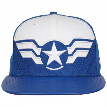 All New Captain America Armor 59Fifty Fitted New Era Hat