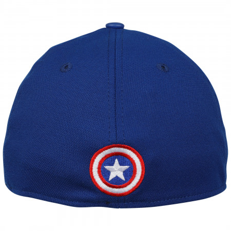 All New Captain America Armor 59Fifty Fitted New Era Hat