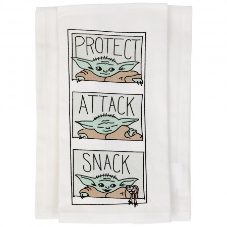 Star Wars The Mandalorian The Child Protect Attack Snack Kitchen Towel