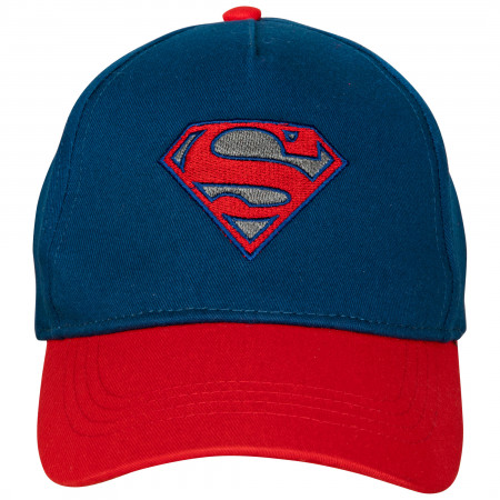 Superman Reflective Curved Brim Adjustable Hat