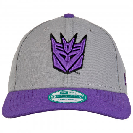 Transformers Decepticons Logo New Era 9Forty Adjustable Hat