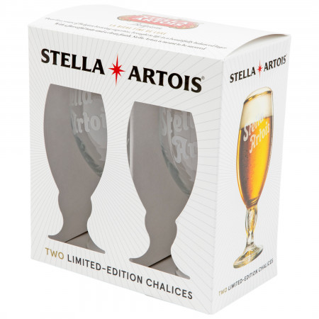 Stella Artois Limited Edition Chalice Glass 2-Pack