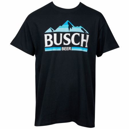 Busch Beer Blue Mountains Logo T-Shirt