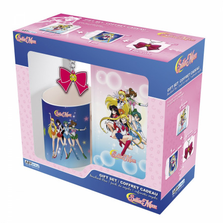 Sailor Moon Notebook, Mug, & Keychain Gift Set