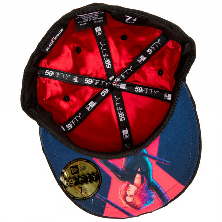 Black Widow Movie Character Armor 59Fifty Fitted New Era Hat