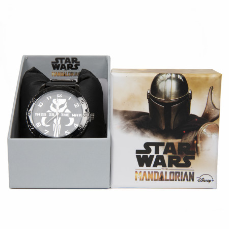 Star Wars The Mandalorian This is the Way Watch with Rubber Band