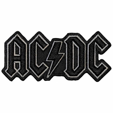 AC/DC Woven Black Logo Patch