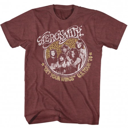 Aerosmith Get Your Wings Tour Tshirt
