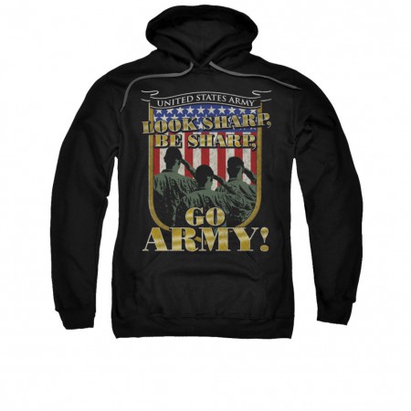 US Army Go Black Pullover Hoodie