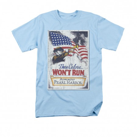 US Army Pearl Harbor Blue T-Shirt