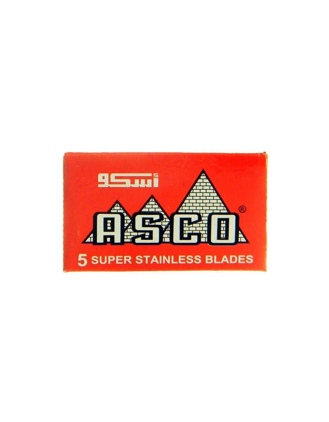 Product image 1 for ASCO Super Stainless Red  Double Edge Razor Blades