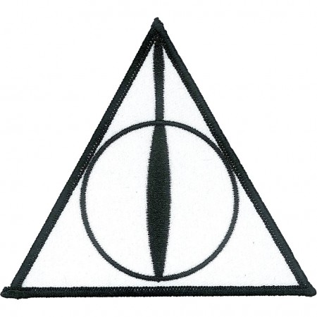 Harry Potter Iron-On Deathly Hallows Patch