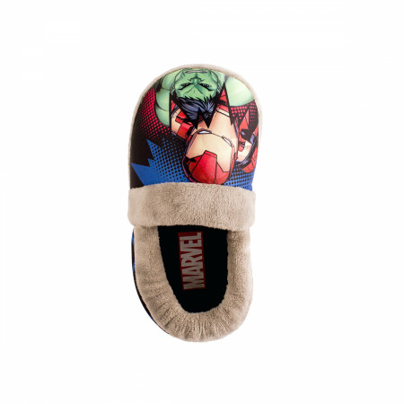 Avengers Assemble Team Up Kids House Slippers