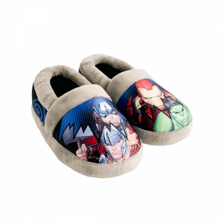 Avengers Assemble Team Up Kids House Slippers