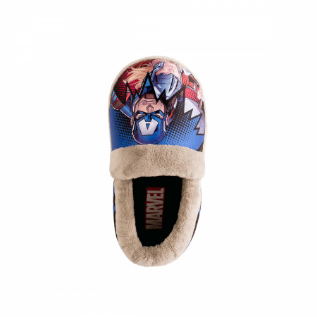 Avengers Assemble Team Up Kids House Slippers