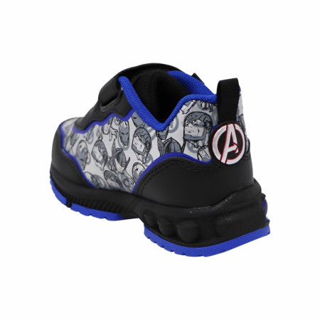 Avengers Heroes Assemble Kids Light Up Shoes