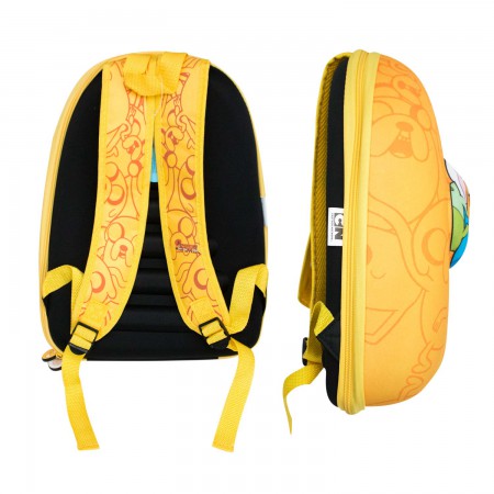Adventure Time Finn And Jake Bubble Yellow Backpack