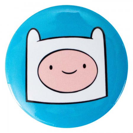 Adventure Time Blue Finn Button