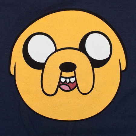 Adventure Time Jake Flip-Up Reversible TShirt - Blue