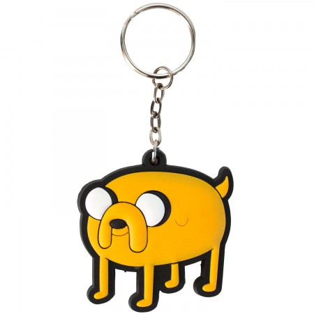 Adventure Time Rubber Jake Keychain