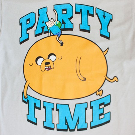 Adventure Time Men's Party Time Tee Shirt