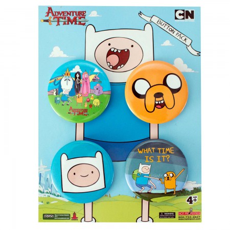 Adventure Time Button Set