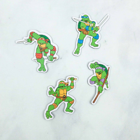 Teenage Mutant Ninja Turtles 4-Pack Magnet Set