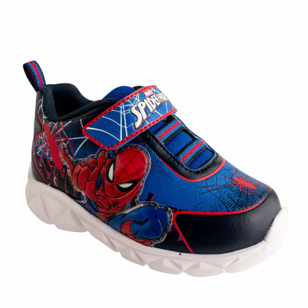 Spider-Man Web Crawl Kids Light Up Athletic Shoes
