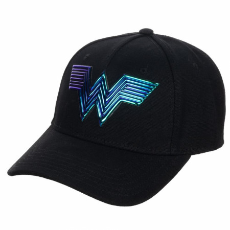 Wonder Woman 1984 Movie Logo Adjustable Strapback Dad Hat