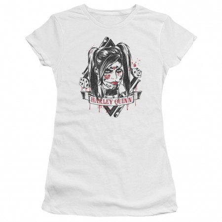 Harley Quinn Sugar Women's White Tshirt